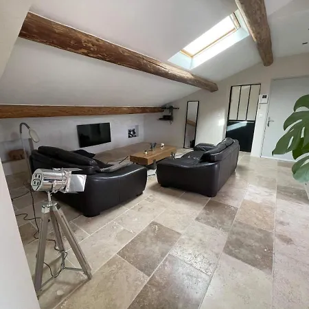 Appartement de charme Sud Luberon classé 4 étoiles Puyvert Exterior foto